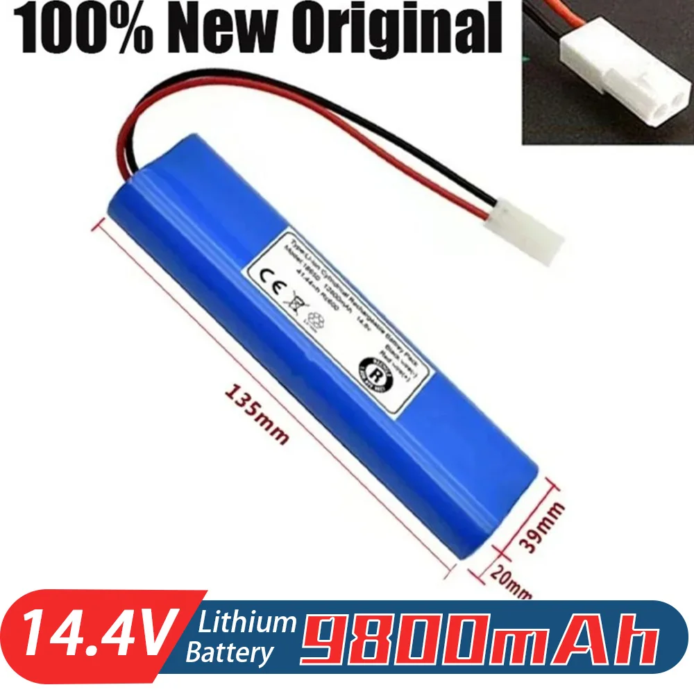 14.4V 9800MAH 100% New Original Battery Pack Used for The Qihoo 360 S6 Robot Vacuum Cleaner of Components