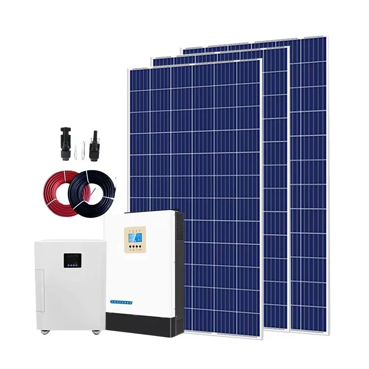 Complete solar system 5000w 6000w 8000w solar panel kit hybrid off-grid solar generator for home use