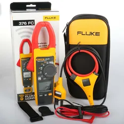 Fluke-acおよびDCクランプメーター,true rms,376fc,iflex