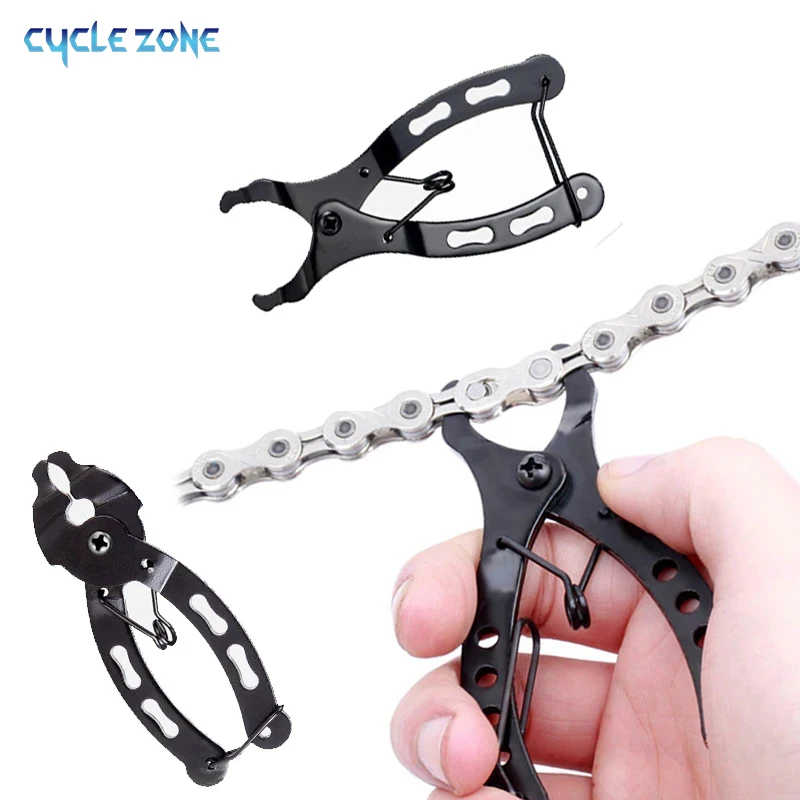 Szczypce do ogniw łańcucha rowerowego Narzędzie do naprawy Potable MTB Szczypce do wyciskania łańcucha Mini Bike Magic Buckle Quick Link Tool Akcesoria rowerowe