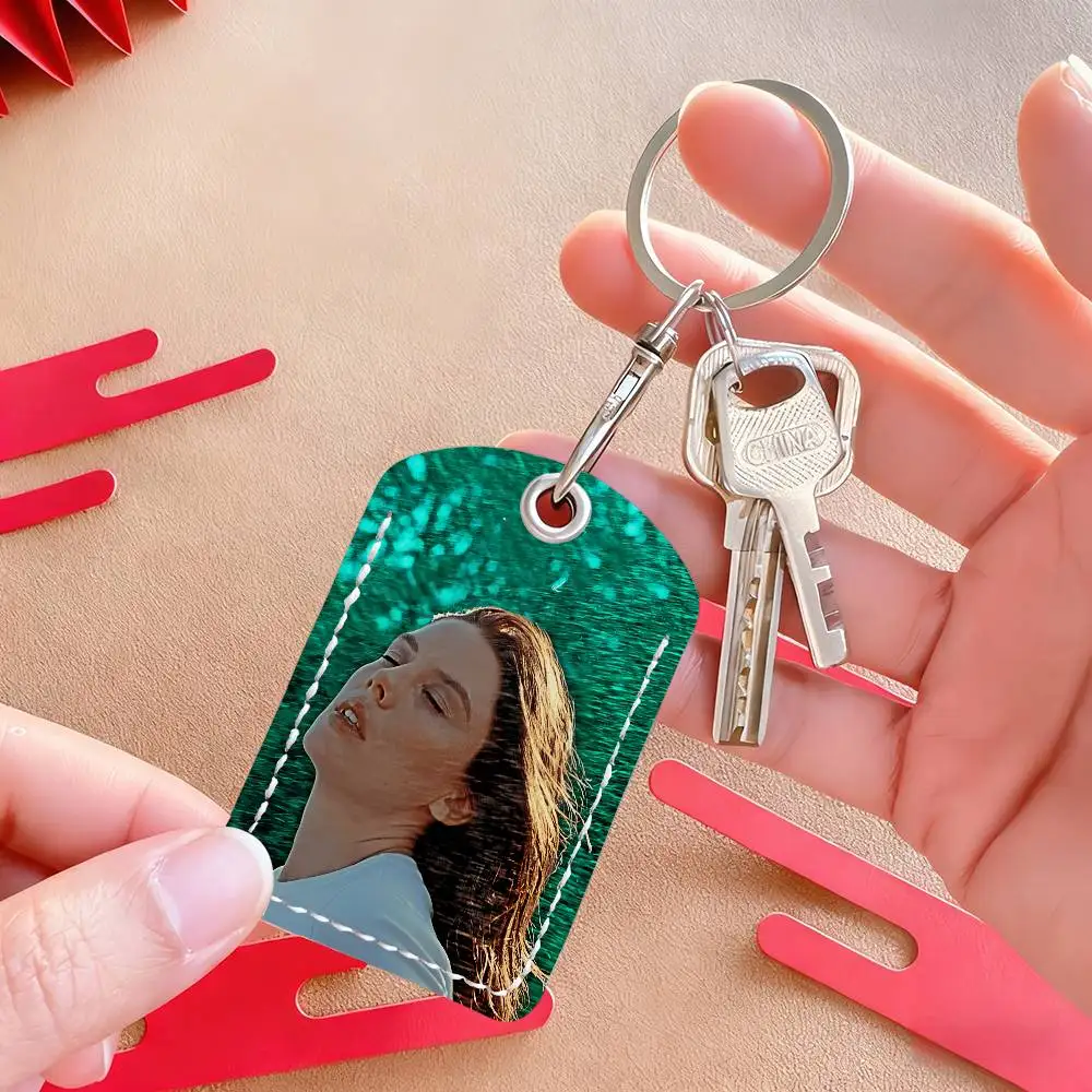 Band  W-Wolf A-Alice Card Holder for Home Use Bank Credit Card Protective Sleeve Student ID Key Chain Cover