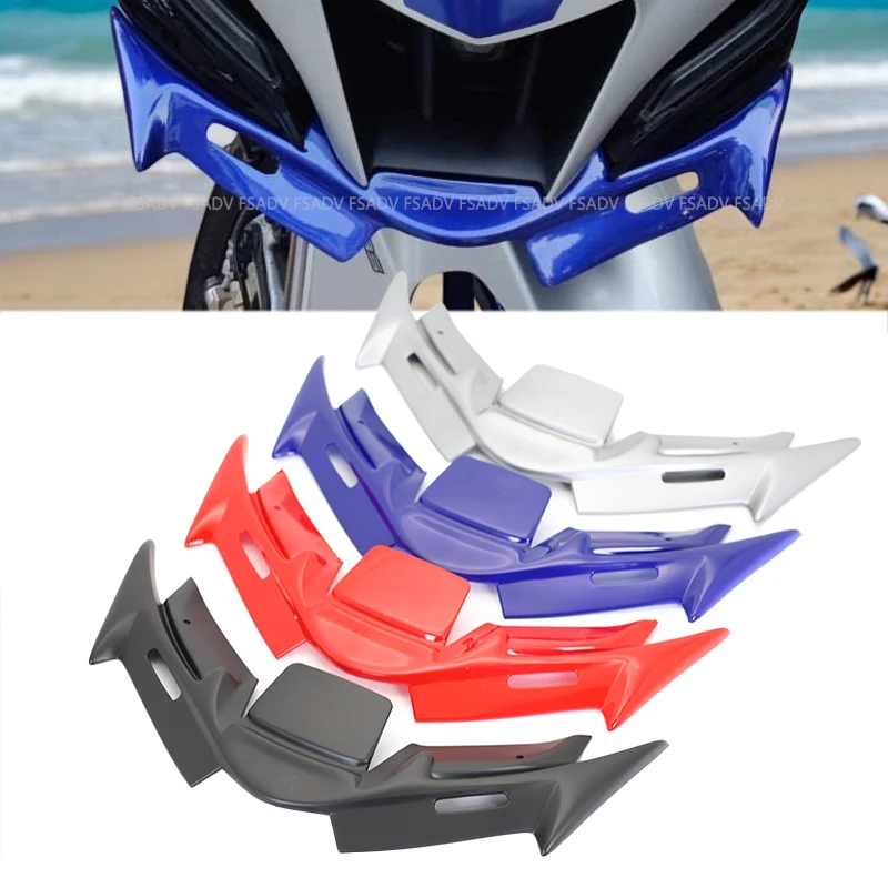 Motorcycle Winglet Front Fairing Wing Guard Cover For YAMAHA YZF-R15 V4 YZF R15 V4 R15M 2021 2022 2023 Decoration Winglets