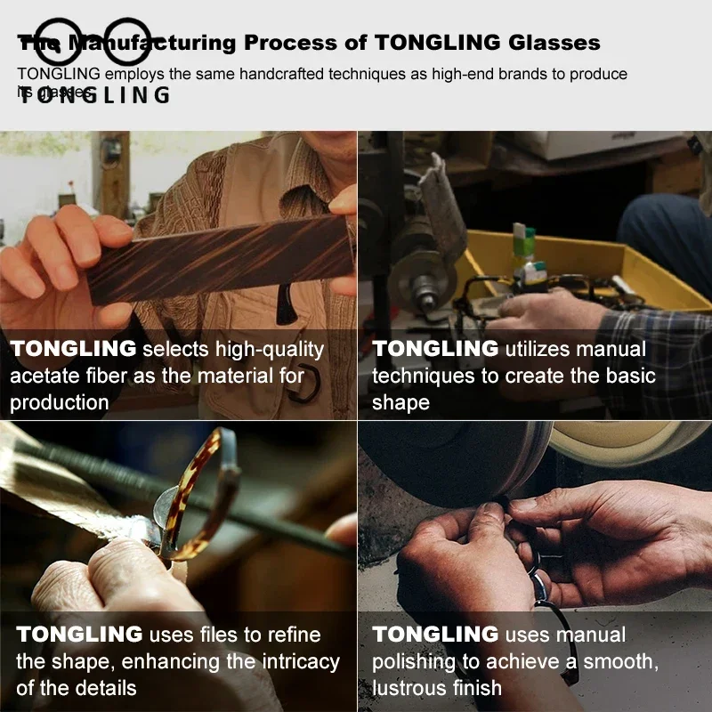 نظارات شمسية SJEFF فاخرة مصنوعة يدويًا من الأسيتات عالية الجودة للرجال UV400 تدعم الشعارات المخصصة أو العدسات الطبية