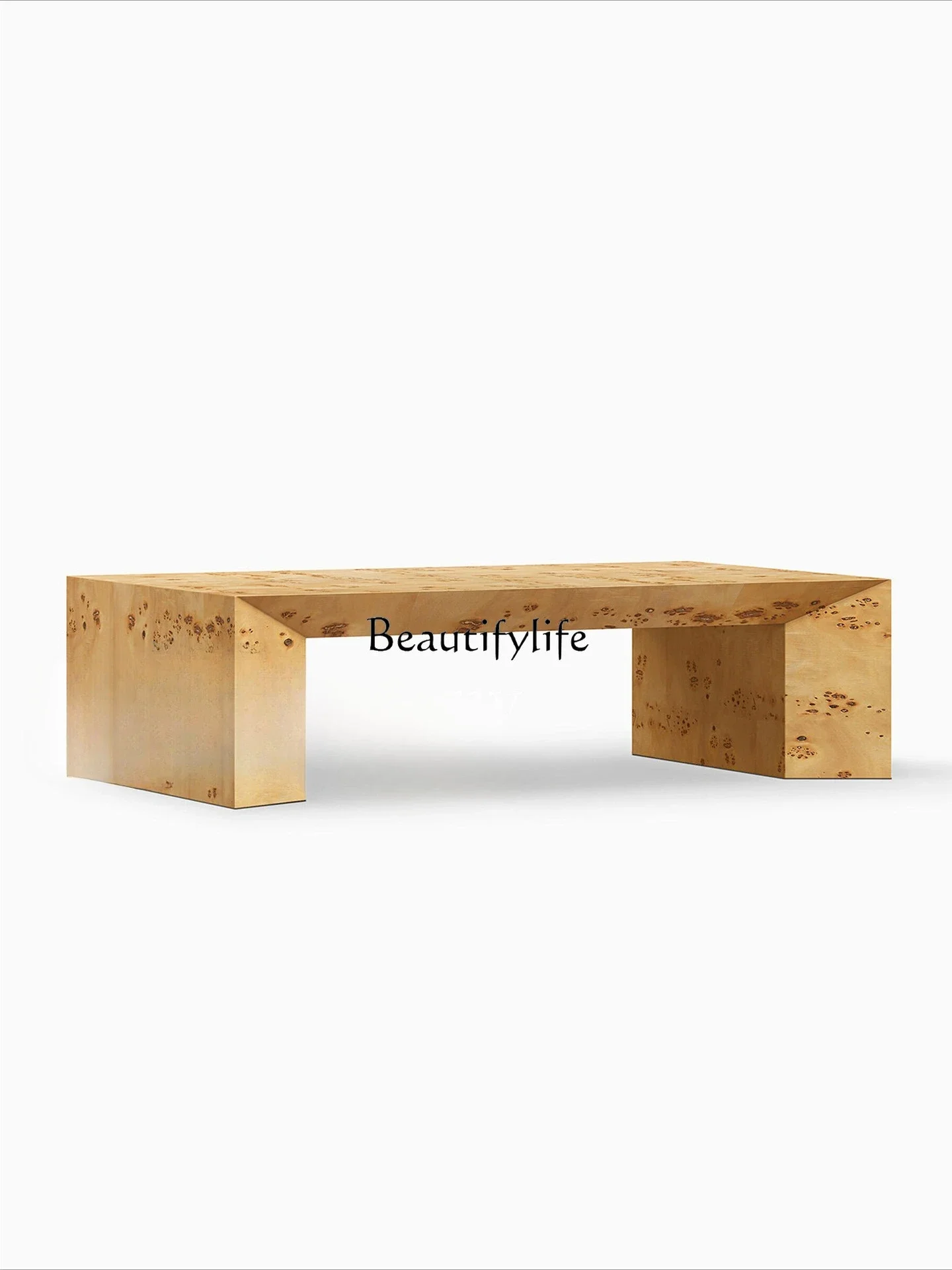 

ls 42 Retro coffee table natural tree tumour bark rectangular coffee table