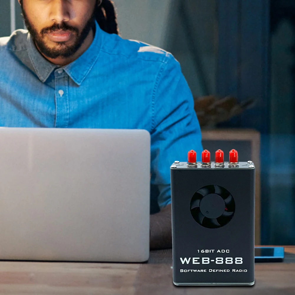 Web-888 16Bit ADC DDC Web SDR 62M عرض النطاق الترددي 10 كيلو هرتز إلى 60 ميجا هرتز HF VHF SDR راديو استقبال وحدة GPS الويب SDR راديو لحم الخنزير #1