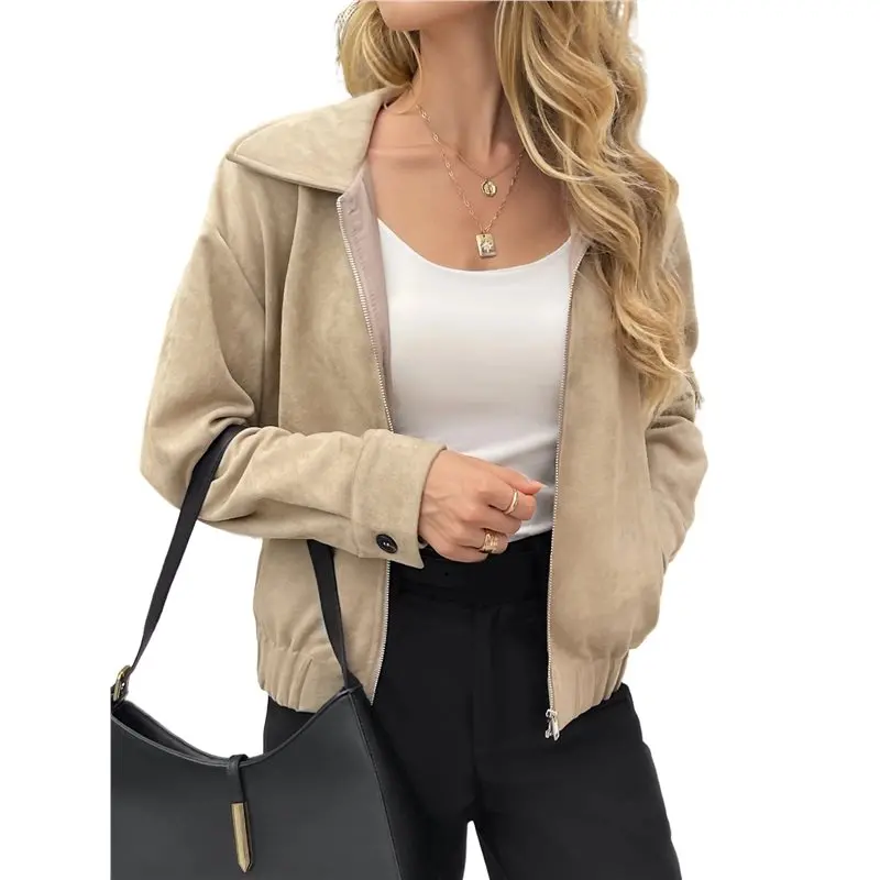 

CYL-кожаная куртка женская искусственная негабаритная мотоциклетная куртка-бомбер модная одежда зимняя одежда