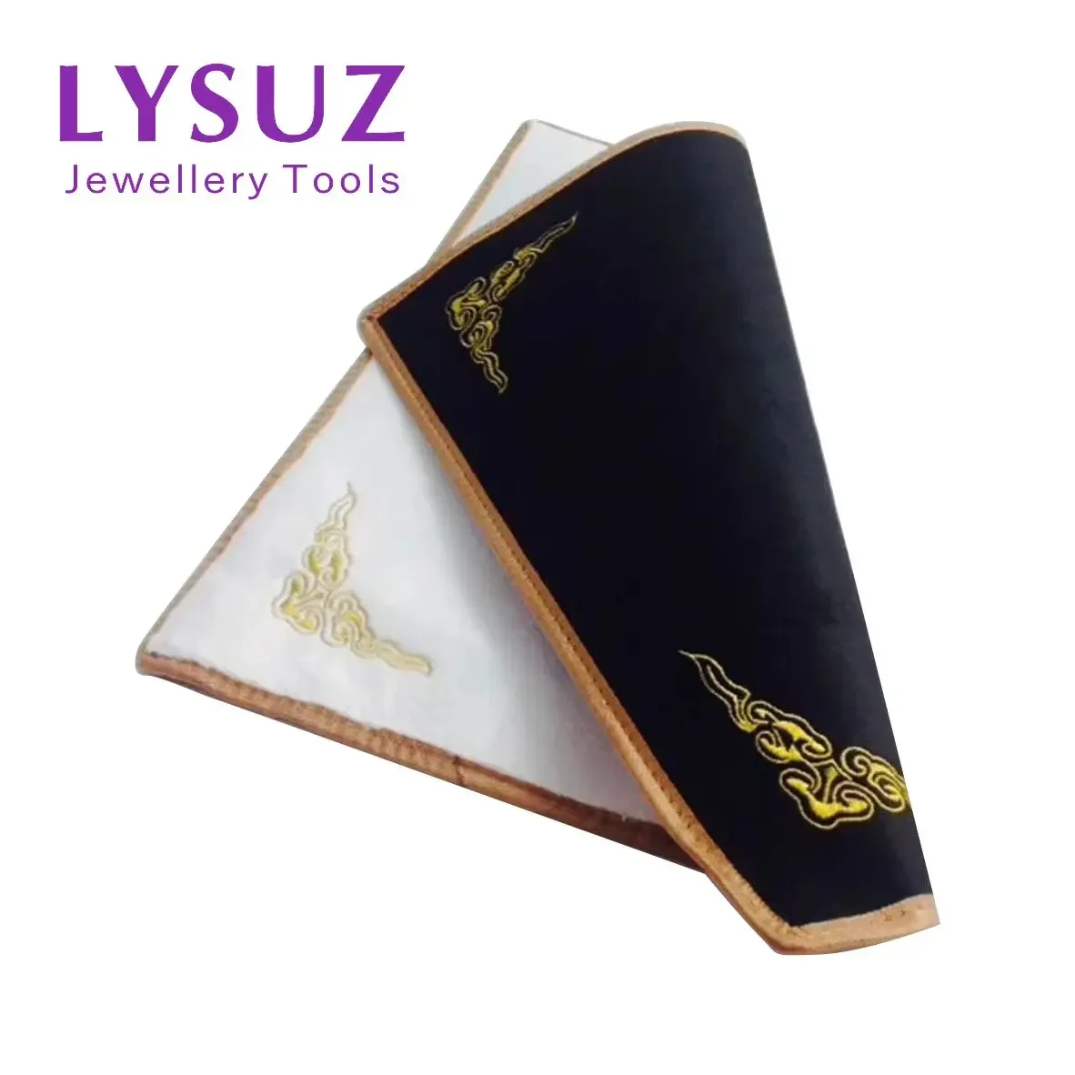 

Jewelry Display Cloth Liner 40x40cm Black And White Color Flannelette Placemat Anti-skid Anti-knock Storage Tools Lysuz