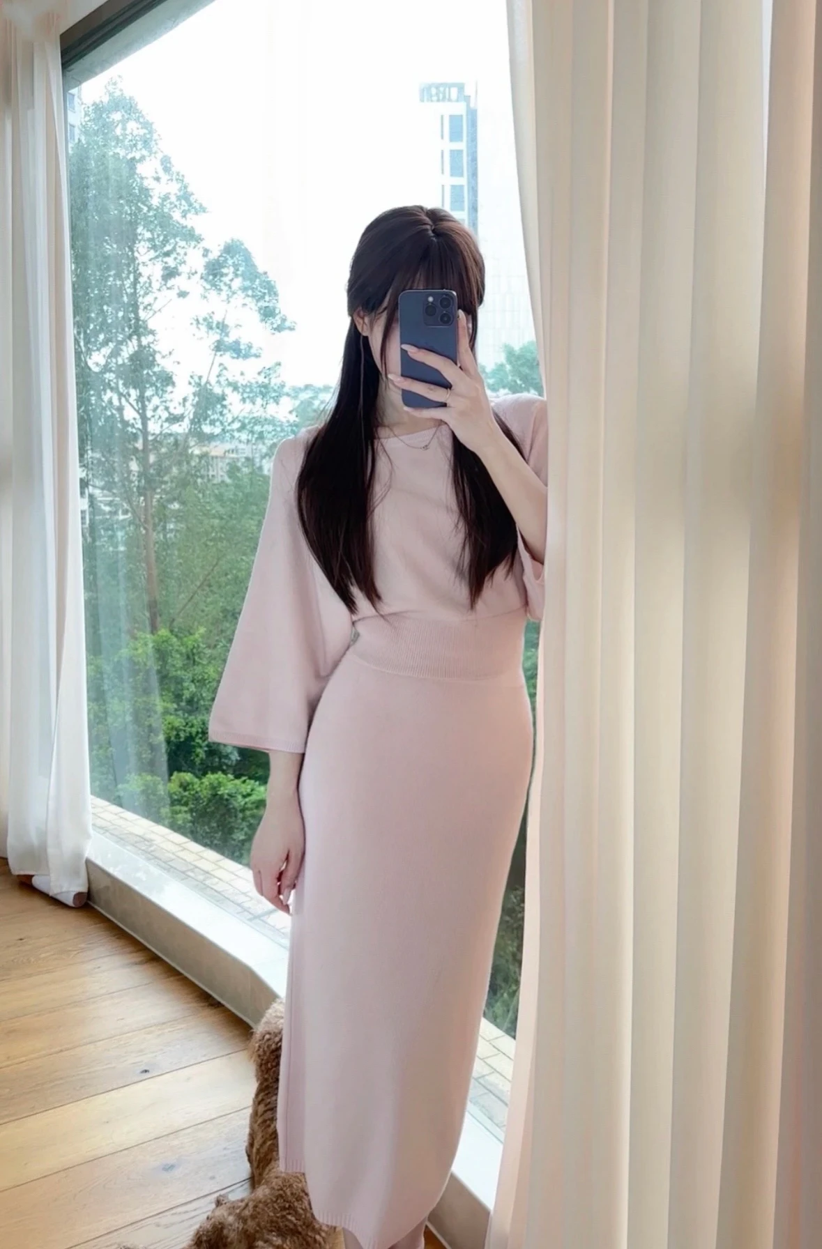 

Теплая вязаная юбка миди Pink Soul Slim Fit с завязками и лентами, винтажный стиль, для повседневной носки