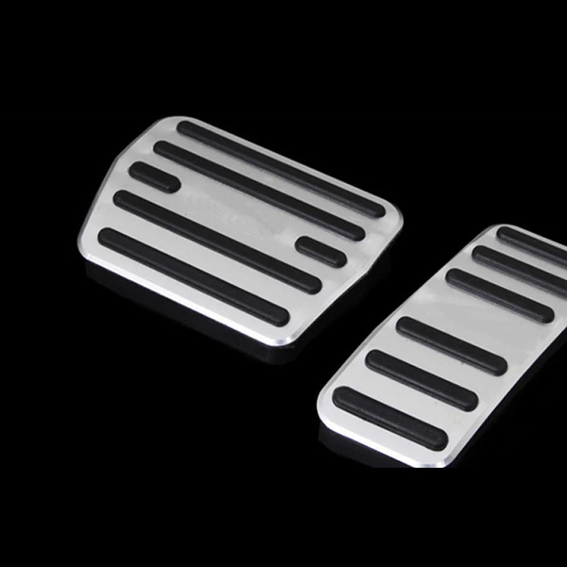 Car Pedals Cover For Volkswagen VW Golf 7 MK7 2013-2018 2019 2020 Aluminum Foot Pedal Brake Gas Accelerator Clucth Non-Slip Pads