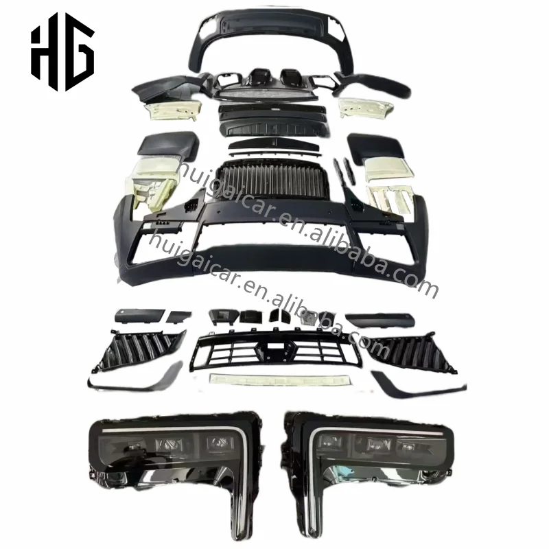 Black Badge Exclusive Stock Product Body Kit for Rolls Royce Cullinan Old to New Plastic Front Bumper Main Grill Rear Bumper