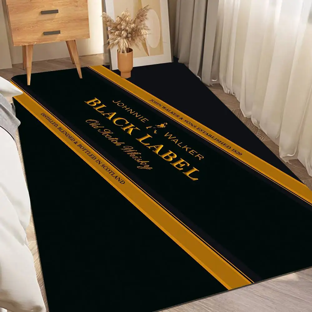 Luxury J-JOHNNIE WALKER Beer Bathroom Mat Anti-slip Absorb Water Long Strip Cushion Bedroon Mat Welcome Doormat