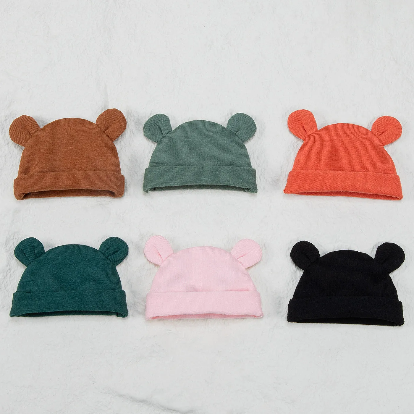 Handmade Ob11เสื้อผ้าตุ๊กตาน่ารัก Bjd ตุ๊กตาหมีหูหมวก Mini ตุ๊กตาอุปกรณ์เสริมสำหรับ GSC YMY Molly Body9 1/12ตุ๊กตา