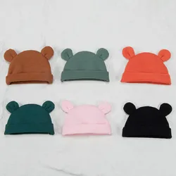 Handmade Ob11 Doll Clothes Cute Bjd Dolls Bear Ears Hats Mini Doll Accessories For GSC YMY Molly Body9 1/12 Doll