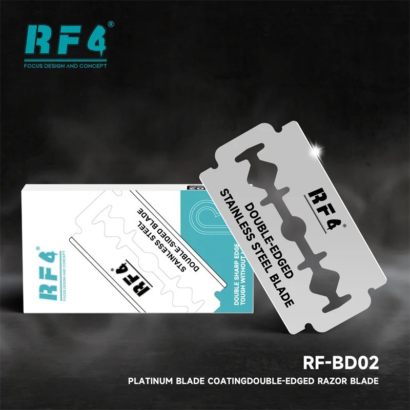 

RF4 RF-BD02 Polarizing Adhesive Cutting Blade For Mobile Phone Maintenance Super Sharp Razor Shaver Blades 0.1mm Blade