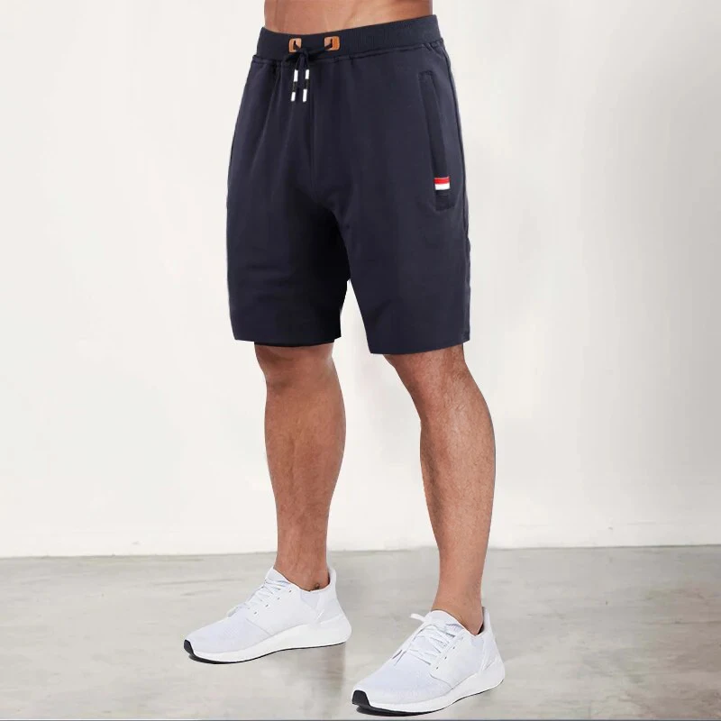 2023 New Sports Casual Shorts Men\'s Large Size Summer Breathable Comfort Essential Tri-color Edition Zipper Wear Five-Point Pant