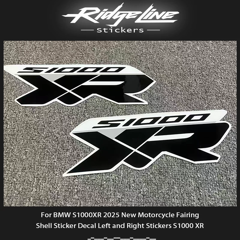 New Motorcycle Fairing Shell Sticker For BMW S1000XR 2025 Decal Left and Right Stickers S1000 XR