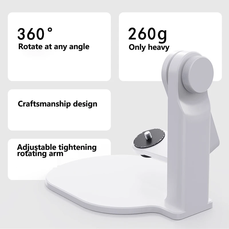 Projector Stand Desktop Mount Adjustable 360° Rotation Holder For XGIMI Halo H6 Xiaomi HY300 HY320 Universal Stand For Bedside - view 4