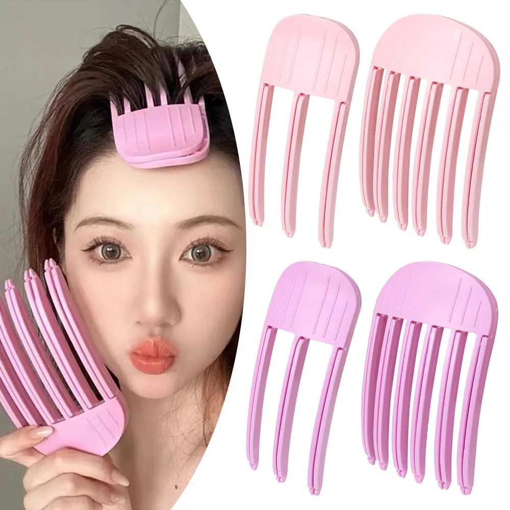 Diy Headpiece High Cranial Top Plastic Comb Pad Hair Root Hairpin Fluffy Clip for Women Lazy Hair Styling Tools Hair Accessories