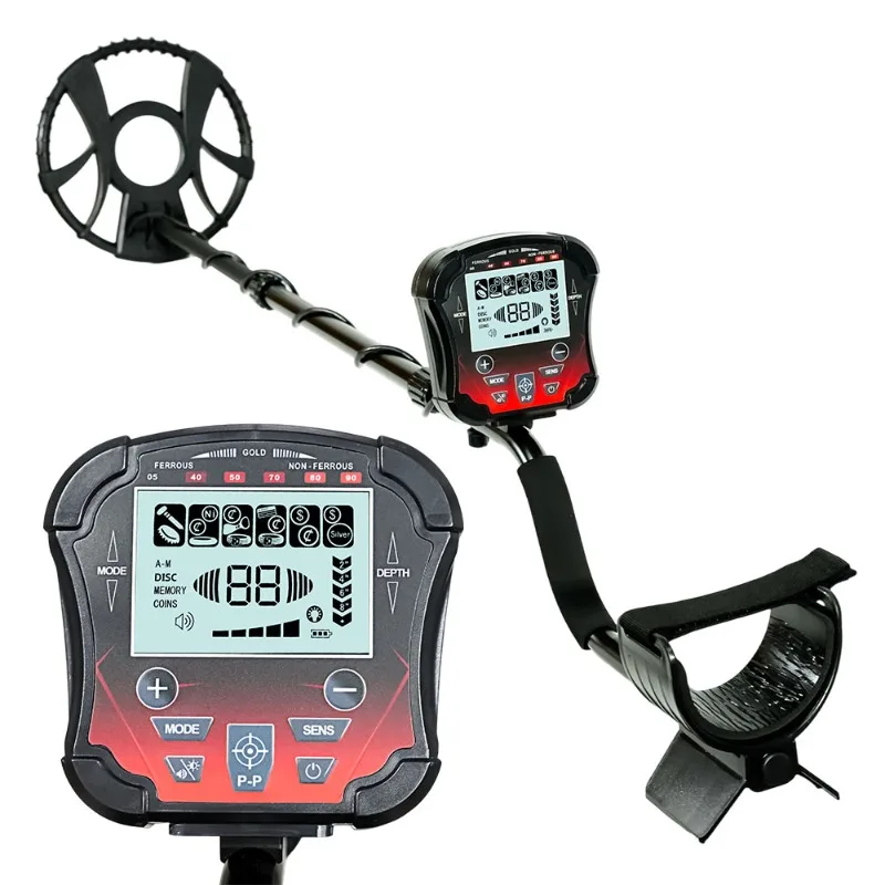 Underground Metal Detector for Treasure Hunting Gold Prospecting Buried Coins Jewelry Detection Handheld Electronic Measuring view 2