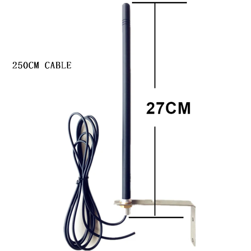 

For Any Gate Automation Control Boards or Receivers Increasing Range of Transmitters 433.92MHz up to 250m Stainless Steel Bracke