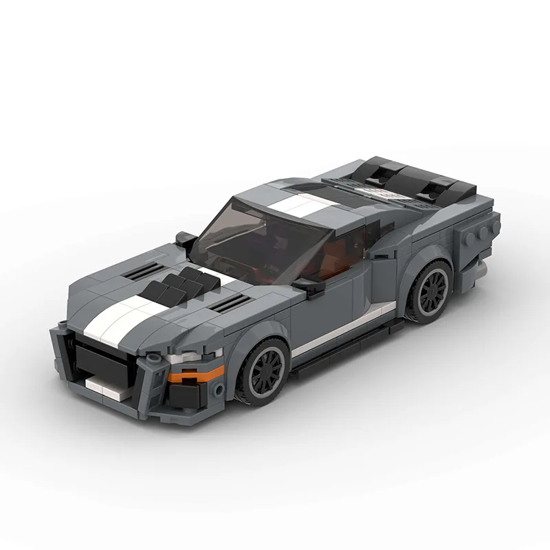

MOC Grey Sports Cars Building Blocks Bricks DIY Sets Gifts Toys For Boys & Girls & Adults 418PCS