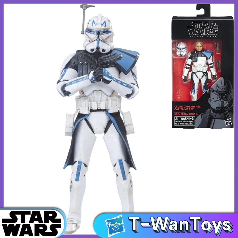 

Hasbro Star Wars Black Series Captain Rex #59 Clone Trooper 6-Inch-Scale Figure Collectible Toys Original Genuine New Unopened