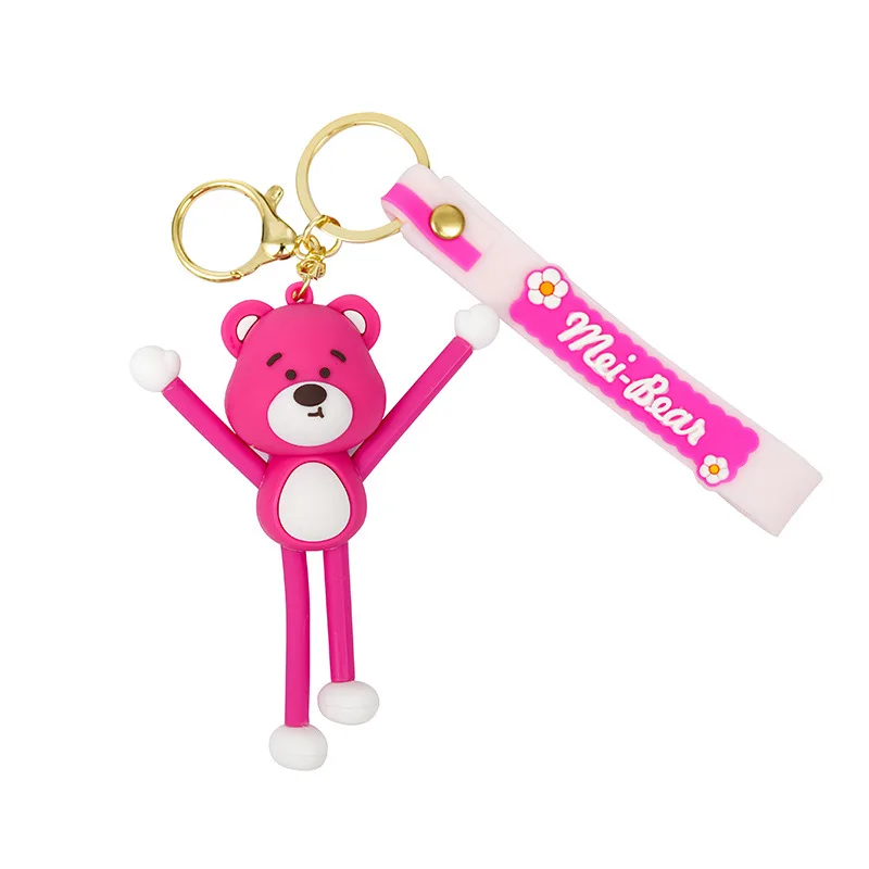 2025 miniso  High-end small gifts such as cartoon character keychains, car pendants, exquisite couple schoolbags and keychains