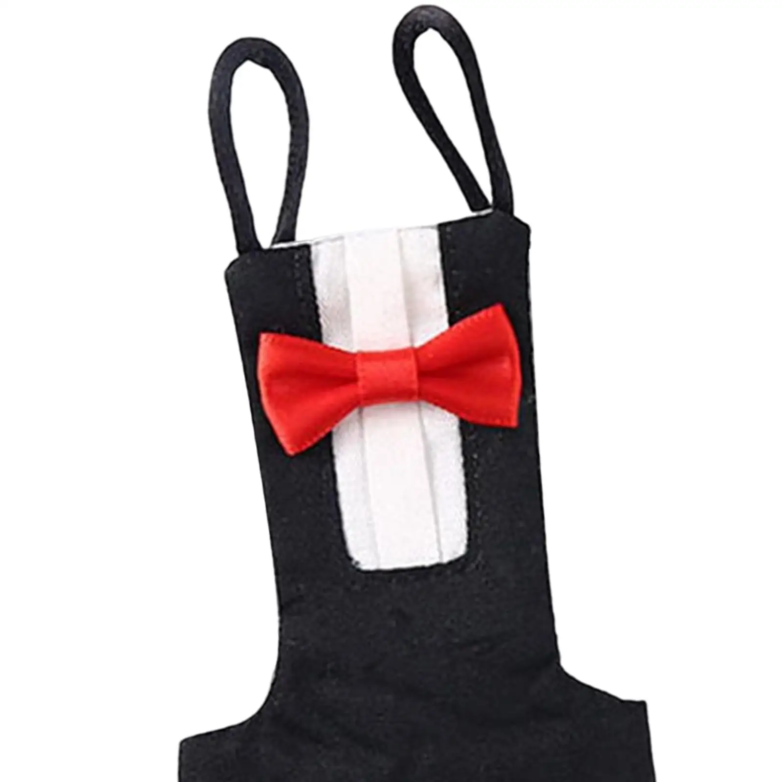 Cute Parrots Flight Suit Washable Pet Clothes with Bow Tie Bird Suit for Festival Decor