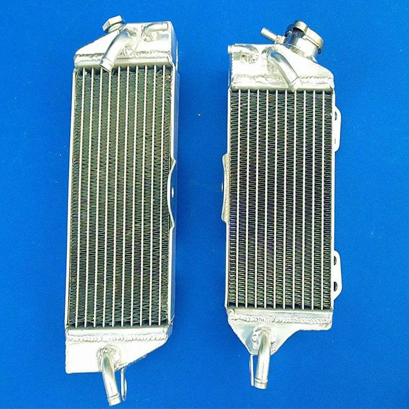 For 1990-1993 Kawasaki KX125 KX250 KX 125 250 Aluminum Radiator Cooler Cooling Coolant 1990 1991 1992 1993