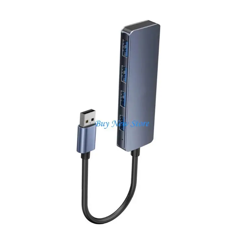 

20CE USB C Hub USB Aluminum Type C/USB to 4 Port USB Adapter High Speed