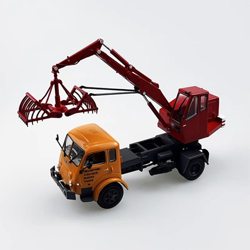 

IXO Diecast 1/43 Scale R2142 Grab Wooden Machine Engineering Vehicle Alloy Truck Model Holiday Gifts Toys