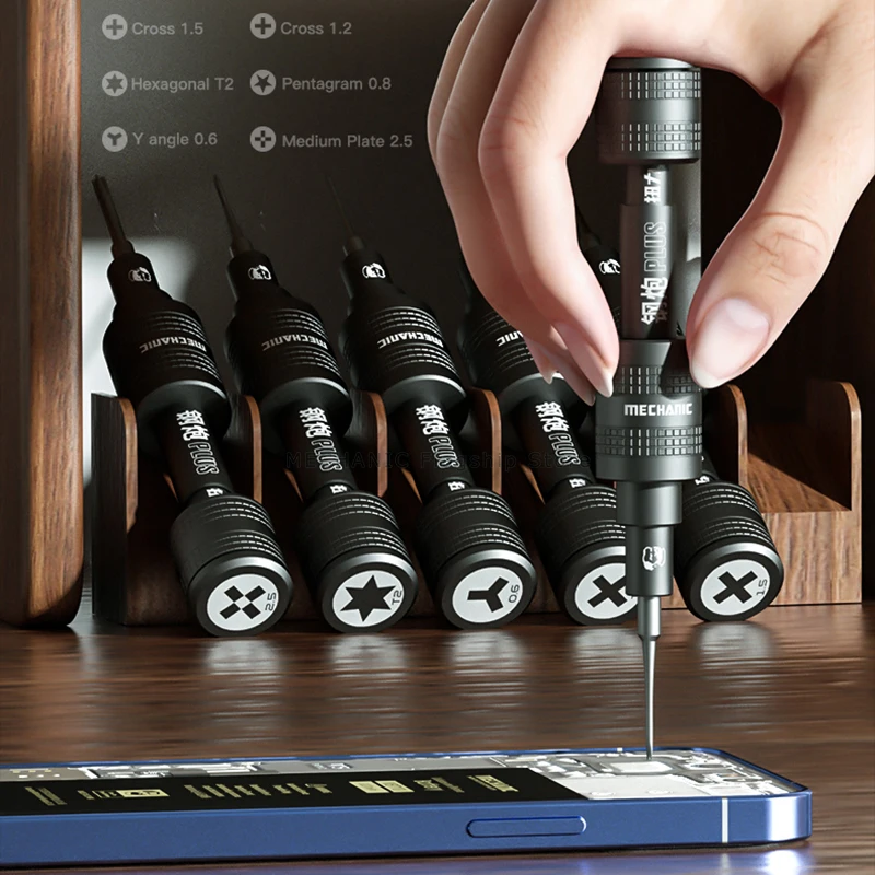 Imagem -03 - High Precision Torque Screwdriver para Telefone e Relógio Desmontagem Magnetismo Mão Ferramenta Almofariz Mecânico Plus
