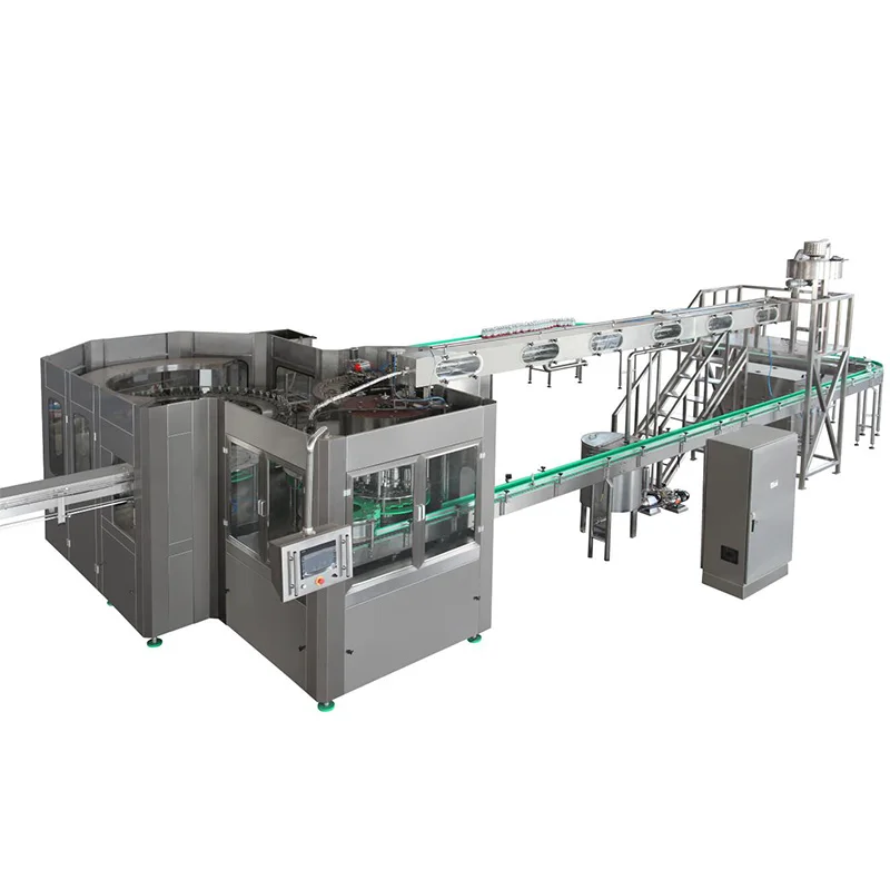 China Línea de llenado de latas de cerveza 4-1 de alta velocidad Tecnología 5 litros Compras Fabricante de máquinas de sellado de llenado de agua pura potable