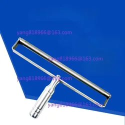 240MM Wet Film Applicator Wire Bar Coater Printing Ink Paint Scraper Stainless Steel Coating Rod Color Display Bar With Handle