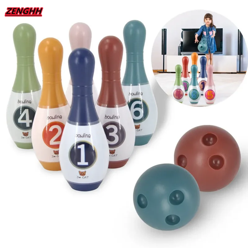 Kinder Bowlingbaan Speelgoed Indoor Sport Bal Set Outdoor Jongens En Meisjes Speelgoed Ouder-Kind Interactieve Spelletjes Kerstcadeaus