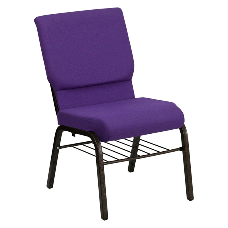 Wholesale Cheap Stackable Metal Interlocking Padded Auditorium Conference Event Church Chair