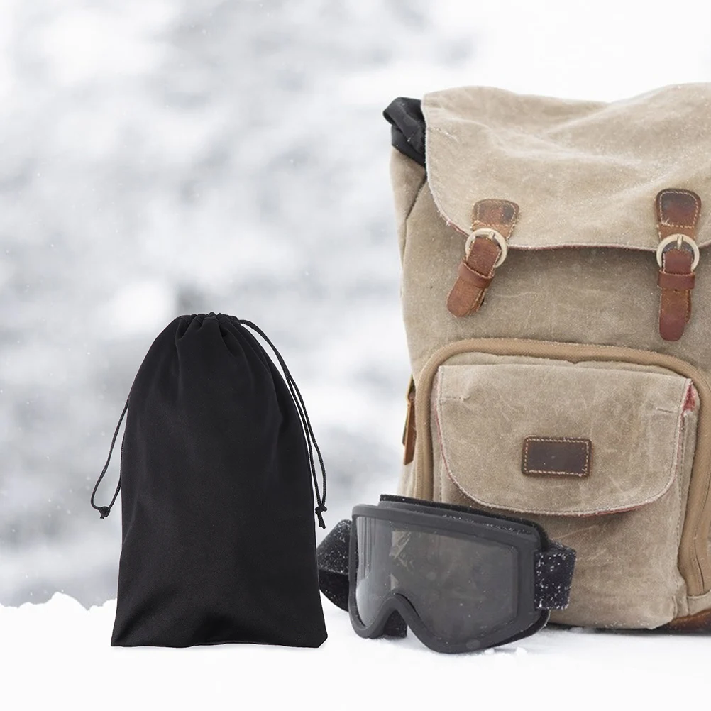 20 قطعة أكياس حمل النظارات قماش الوبر الرباط أكياس التخزين نظارات التزلج النظارات الشمسية حماية الخدش أكياس حملق التزلج #1