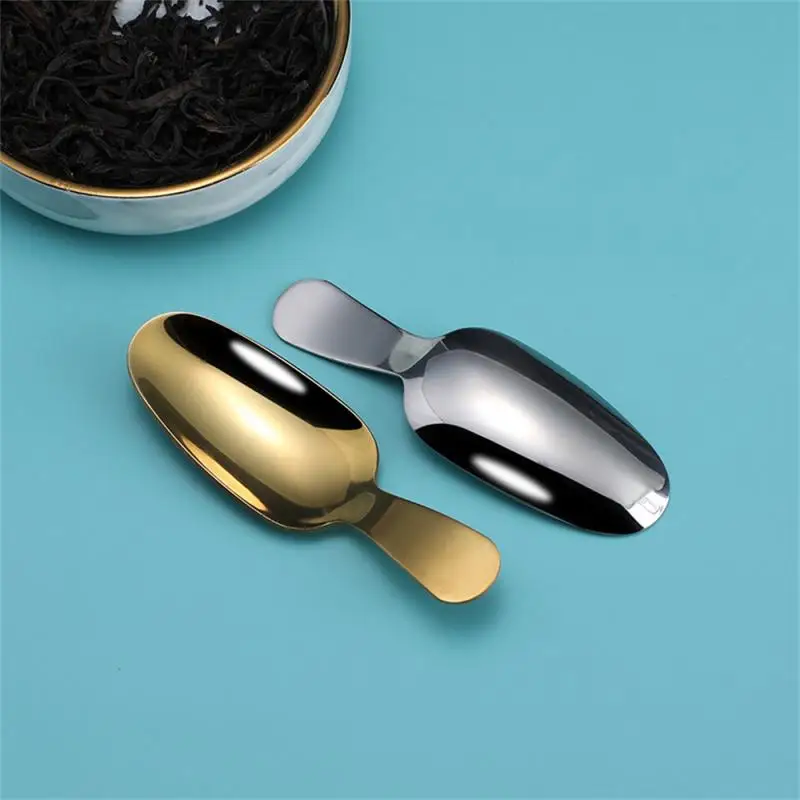 2/4/6PCS Stainless Steel Spoon Multi-function Convenient Short Handle Popular Kitchen Function Small Stainless Steel Spoon