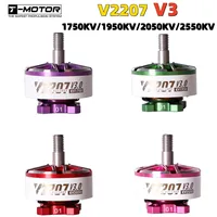 T-Motor Velox V2207 V3.0 2550KV 2050KV 1950KV 1750KV 3S-6S FPV Motor for FPV Racing Freestyle 5inch Drones
