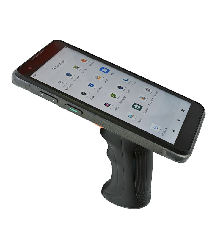 Imagem -06 - Caribe-handheld Rugged Barcode Scanner com Alça Coletor de Dados Terminal Pl60l Ip68 8000mah Bateria