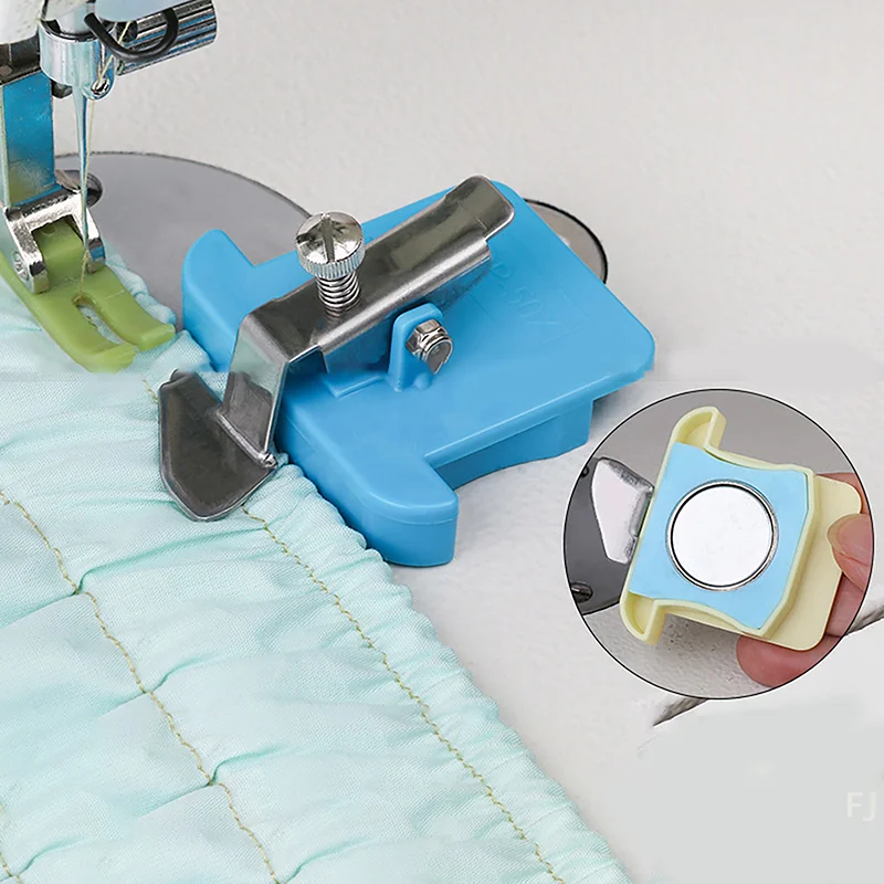 

[YU]Adjustable Multifucntional Industrial Sewing Machine Seam Guide With Magnet Home Sewing Machine Hem Guide With Scale