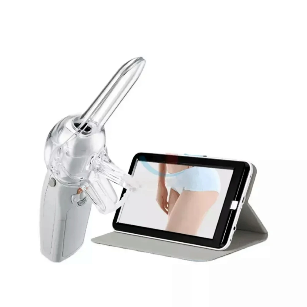 7 Inch Portable Gynecology Mini Handheld Digital Electronic colpo scope Digital AV Video Cable colpo scope