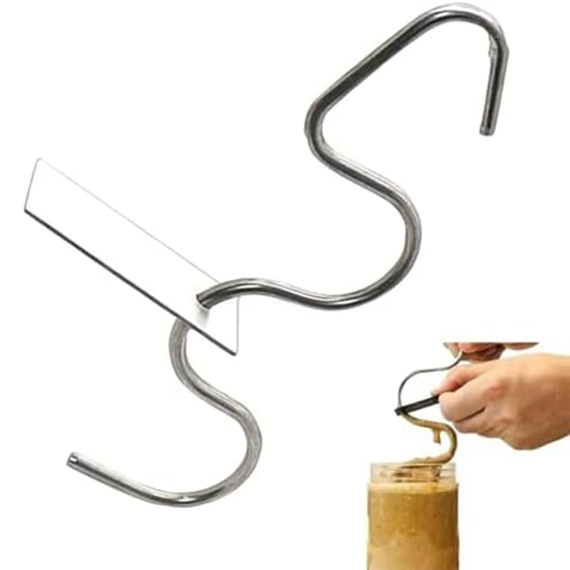 3 Set Nut Butter Mixer Stainless Steel Peanut Butter Mixer Gadgets Stirrer And Scraper