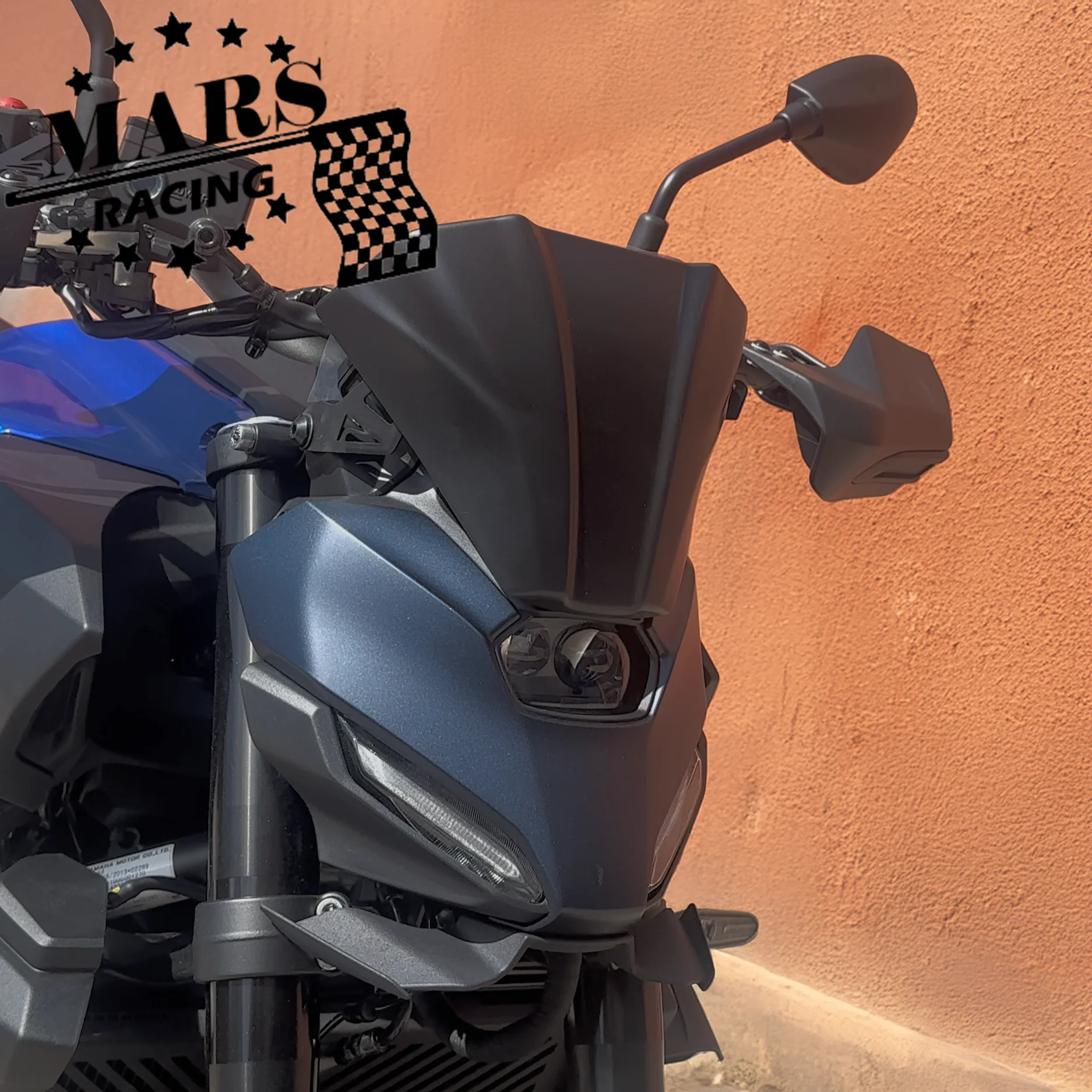 Fits For YAMAHA MT-07 MT07 MT07SP mt07 sp 2025 2026 Motorcycle Windshield Windscreen Aluminum Kit Deflector Matte Black