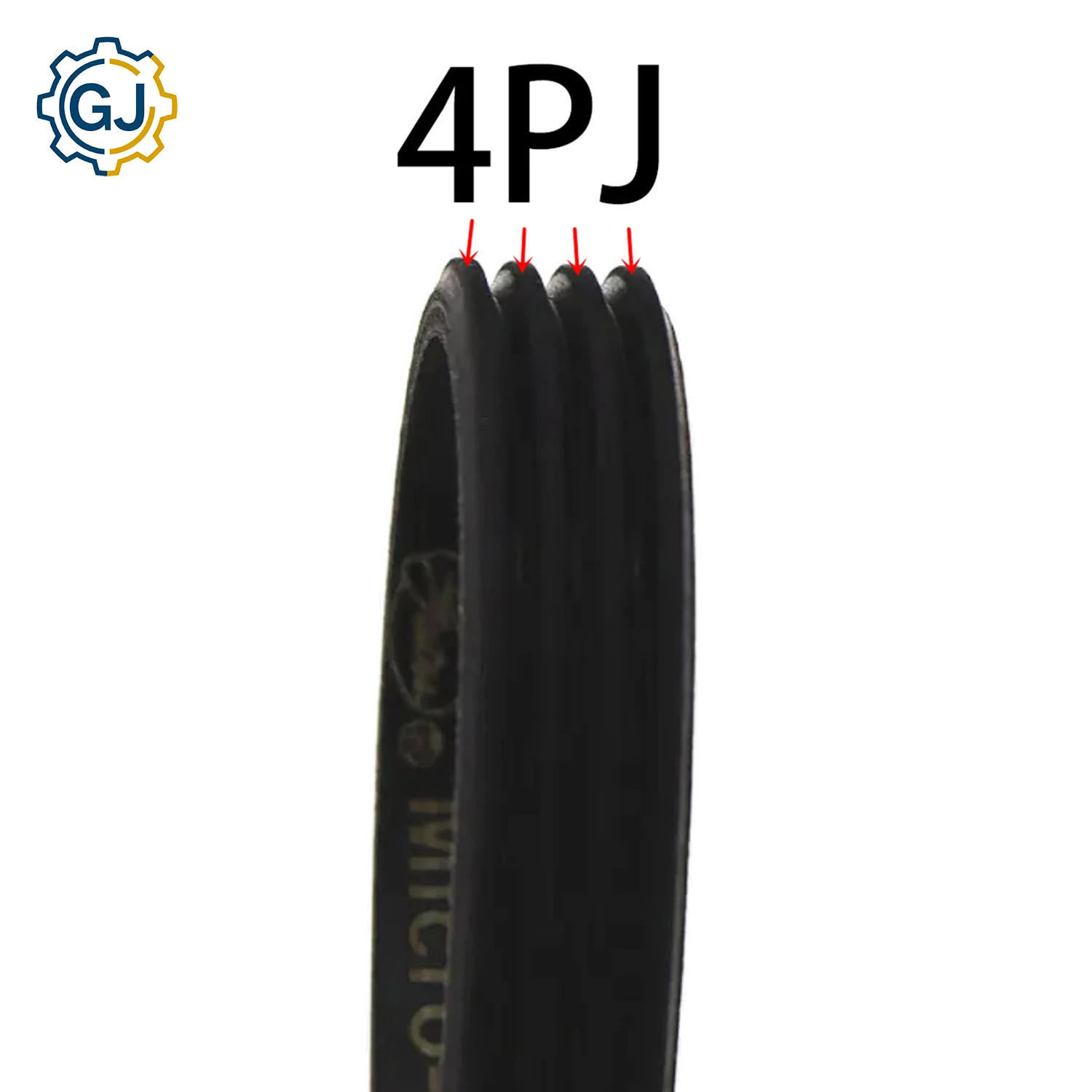 Multi Wedge Belt 340J 350J 360J 370J 374J 380J Micro-V Industrial Electrical Transmission Multi Groove MULTI-Ribbed Belt Drive