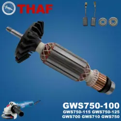 AC220V-240V Induzido substituição de BOSCH Combi Rebarbadora GWS 750-100 GWS 750-125 GWS750-100 GWS750-115 GWS750-125