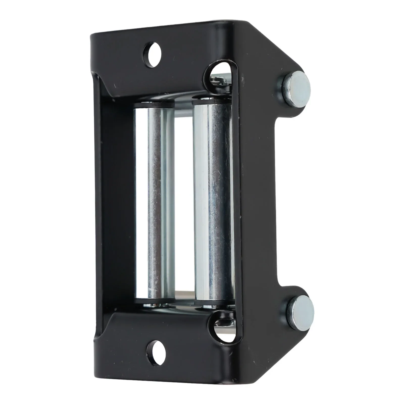 Heavy-Duty Winch Roller Cable Guide 4-roller Guide Rope Frame Winch Roller Fairlead ATV UTV 4 Way Cable Guide 2000LB Bolt