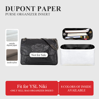 Dupont Paper Purse Organizer Insert Fit for YSL Niki Handbag Inside Storage Bag In Bag Lightweight Inner Liner Organizer Insert