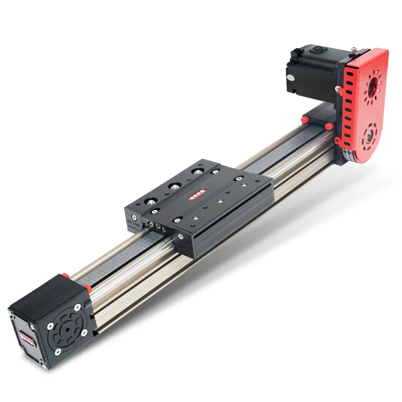 RXP60 Linear Guides Sliding Table Synchronous Belt Linear Module Different Motor Installation Methods With 3D Drawing