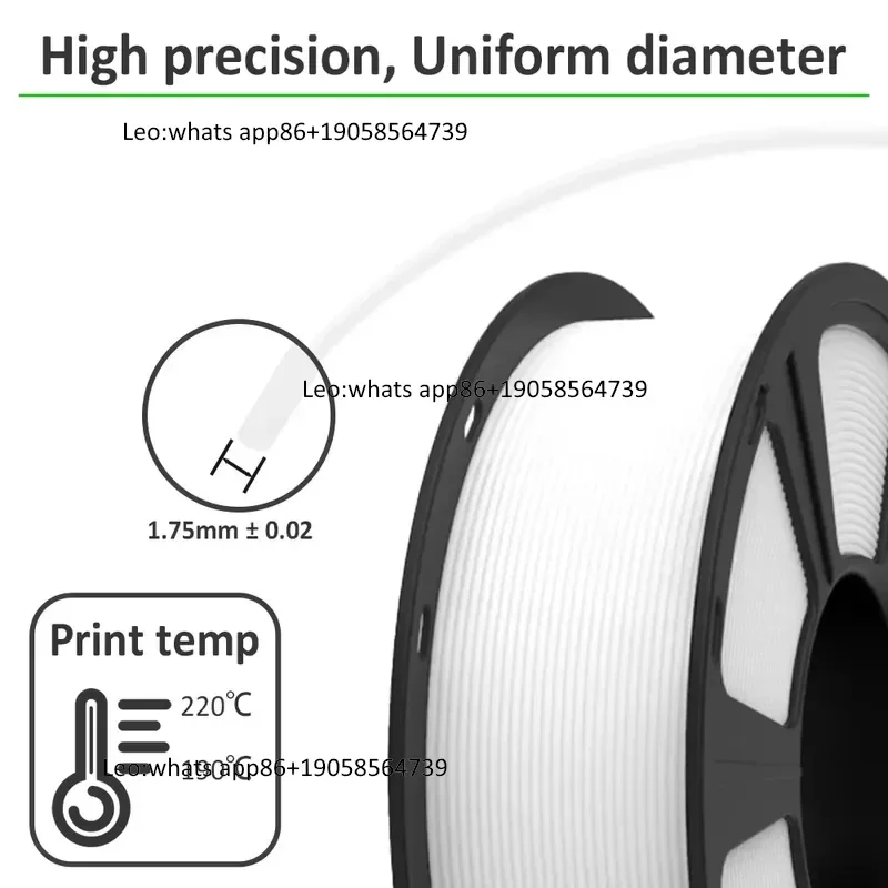 Geeetech No Bubble 1.75mm 1KG PLA Filament 10 Rolls 335m Length Flexible Plastic 3D Printer Filament Multiple Colors CE